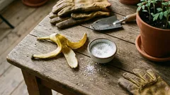 Bananenschil en een snufje zout: een lifehack die zelfs de meest ervaren tuiniers zal verrassen