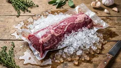 Hoe vlees snel ontdooien zonder magnetron of heet water: een beproefde methode