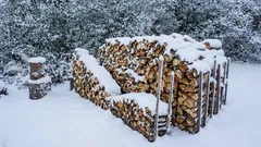 Hoe droog je hout in de winter? De Canadese methode van drogen in de zon. Eenvoudig, effectief en ideaal voor zachthout.
